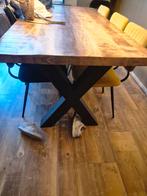 Mangohout eettafel, Ophalen, Gebruikt