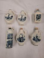 6 Batavus Souvenir Flesjes Heerenveen, Antiek en Kunst, Antiek | Keramiek en Aardewerk, Ophalen of Verzenden