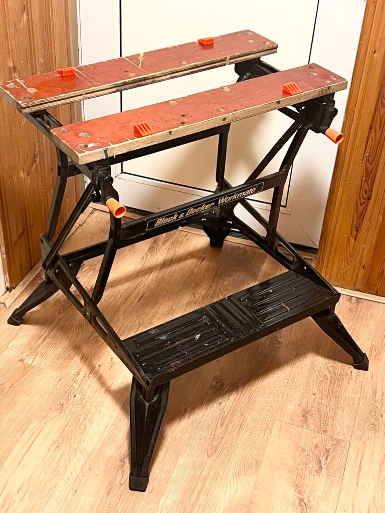 Black & Decker WM 626 Workmate Compleet inklapbaar, Doe-het-zelf en Verbouw, Werkbanken, Gebruikt, 70 tot 120 cm, Inklapbaar, Ophalen of Verzenden
