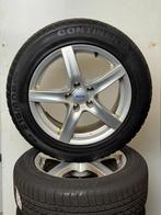 Winterset 17"inch Nissan Qashqai / Continental, Auto-onderdelen, Banden en Velgen, Ophalen, Banden en Velgen, 17 inch, Winterbanden