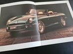 Brochure MG RV8 1994, Boeken, Auto's | Folders en Tijdschriften, Ophalen of Verzenden, Zo goed als nieuw, Overige merken