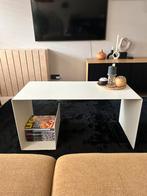 Salontafel wit 45,5x98cm, Huis en Inrichting, Ophalen, Minder dan 50 cm, Zo goed als nieuw, Minder dan 100 cm
