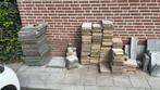 Tuintegels circa 4/5 m2, Tuin en Terras, Tegels en Klinkers, Ophalen, Gebruikt, 10 m² of meer, Beton