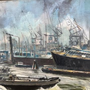 Haven Rotterdam 1968, van Elk beschikbaar voor biedingen