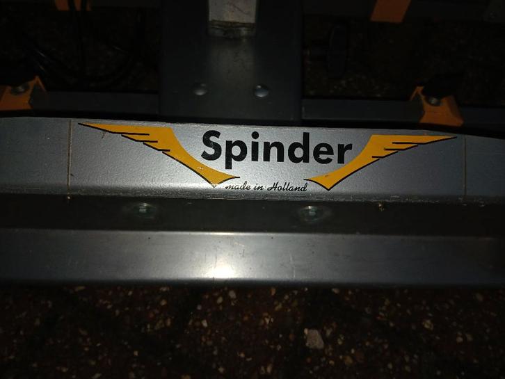 Fietsendrager Spinder, Auto diversen, Fietsendragers, Gebruikt, Trekhaakdrager, 2 fietsen, Brede banden, Elektrische fiets, Ophalen