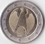 2 euro 2002 Duitsland (G) - vrijwel UNC., 2 euro, Duitsland, Losse munt, Verzenden