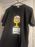 Tshirt bierprofessor L, Verzenden, Nieuw