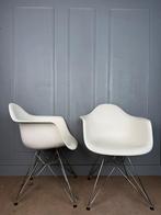 6 originele witte Vitra DAR en DSR design stoelen, Huis en Inrichting, Vitra, Wit, Ophalen of Verzenden, Vitra