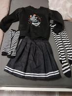 Zebra set maat 140, Kinderen en Baby's, Carnavalskleding en Verkleedspullen, Ophalen of Verzenden, Zo goed als nieuw, 134 t/m 140