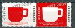 Ned. NVPH 2192-2193 250 jaar Douwe Egberts 2003, Postzegels en Munten, Postzegels | Nederland, Na 1940, Ophalen of Verzenden, Postfris