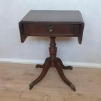 Antiek - Wijntafel - Bijzettafel - Uitklapbare Tafel - Hout, Ophalen