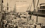 Curaçao - Wharf - Willemstad - Boten, Verzamelen, Ansichtkaarten | Buitenland, Ongelopen, Ophalen of Verzenden, Voor 1920