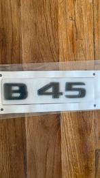 Brabus embleem sticker B45 mercedes-benz, Ophalen of Verzenden