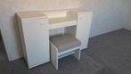 Toilettafel, Ophalen, Gebruikt, 100 tot 150 cm, Wit