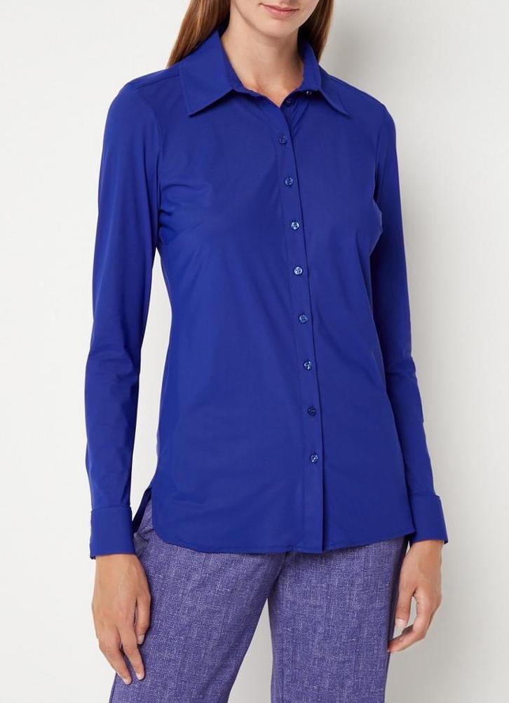 Studio Anneloes Poppy kobalt S, Kleding | Dames, Blouses en Tunieken, Zo goed als nieuw, Maat 36 (S), Blauw, Ophalen of Verzenden