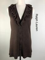 Ralph Lauren Vest 86% zijde & 14% cashmere (mt: 38) 15,3/724, Maat 38/40 (M), Bruin, Ophalen of Verzenden, Zo goed als nieuw
