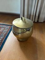 Koperen pot met deksel, Antiek en Kunst, Ophalen of Verzenden, Brons