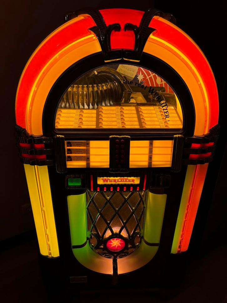 Zeer nette!! Wurlitzer 1015 OMT vinyl jukebox 45 rpm, Verzamelen, Automaten | Jukeboxen, Zo goed als nieuw, Wurlitzer, 1970 tot heden