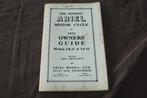 Ariel 1931 motorcycle owner's guide models LB31 LF31 250cc, Motoren, Ophalen of Verzenden, Harley-Davidson of Buell