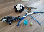 Speelgoed set: Dino, Panda, Orka, Pijl en Boog, Ophalen of Verzenden, Gebruikt, Jongen of Meisje