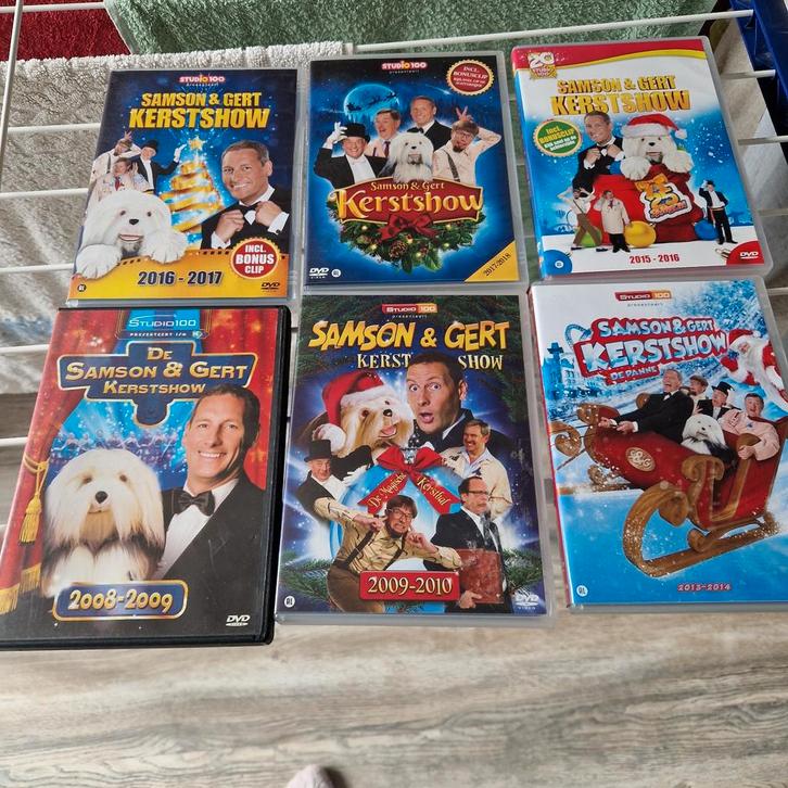 Samson en Gert Kerstshow DVD Collectie, Cd's en Dvd's, Dvd's | Kinderen en Jeugd, Zo goed als nieuw, Alle leeftijden, Ophalen of Verzenden