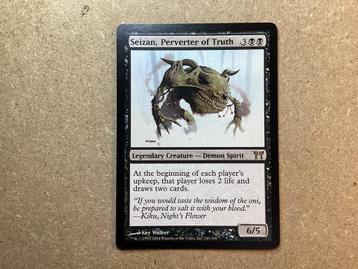 1x Seizan, Perverter of Truth [143/306] (Near Mint) beschikbaar voor biedingen