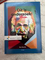 Ben Baarda - Dit is onderzoek!, Sociale wetenschap, Ophalen of Verzenden, Zo goed als nieuw, Ben Baarda