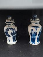 Chineze vaasjes 19e China 2x, Antiek en Kunst, Ophalen of Verzenden