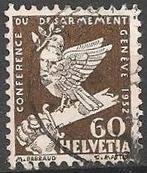 Zwitserland No.254 O. ADV. no.24 T., Verzenden, Gestempeld