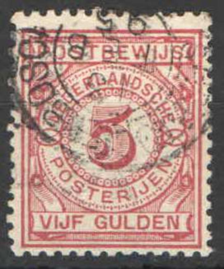 Nederland Postbewijszegel 6 gestempeld, Postzegels en Munten, Postzegels | Nederland, Gestempeld, T/m 1940, Ophalen of Verzenden
