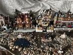 Kerstdorp te koop met toebehoren, Ophalen of Verzenden, Zo goed als nieuw