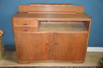 Antiek Art Deco theekastje / dressoir met vitrine gedeelte, Antiek en Kunst, Curiosa en Brocante, Ophalen