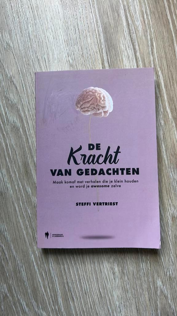 Steffi Vertriest - De kracht van gedachten, Boeken, Politiek en Maatschappij, Zo goed als nieuw, Nederland, Ophalen of Verzenden