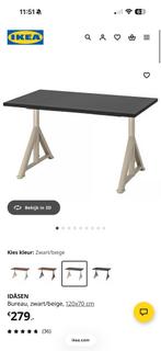 Zo goed als nieuw bureau + bureaustoel, Huis en Inrichting, Bureaus, Ophalen, In hoogte verstelbaar, Zo goed als nieuw, Bureau