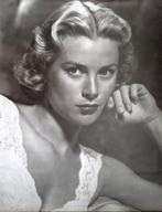 Grote poster Grace Kelly op canvas 125 x 164 cm, Antiek en Kunst, Kunst | Tekeningen en Foto's, Ophalen