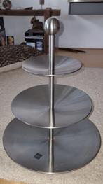 Zack RVS etagere, Ophalen, Overige materialen, Overige typen, Zo goed als nieuw
