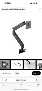 Secret Lab Monitor arm, Ophalen of Verzenden, Zo goed als nieuw, Overige resoluties, Overige typen