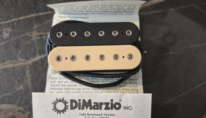 DiMarzio Super Distortion Humbucker (Zebra), Muziek en Instrumenten, Instrumenten | Onderdelen, Gebruikt, Elektrische gitaar, Ophalen