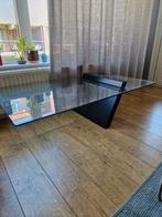 GRATIS glazen salontafel, Huis en Inrichting, Tafels | Salontafels, Ophalen, 100 tot 150 cm, 50 tot 100 cm, Zo goed als nieuw