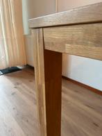 Massief houten eettafel - 180x85 cm, Huis en Inrichting, Tafels | Eettafels, Ophalen, Gebruikt, Eikenhout, 50 tot 100 cm