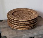 Onderbord riet rotan, 6 stuks, Ophalen, Nieuw, Bord
