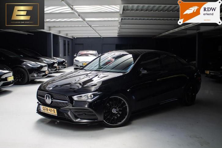 Mercedes CLA-klasse 220 Premium Plus | AMG pakket | Stoelver, Auto's, Mercedes-Benz, Bedrijf, Te koop, CLA, ABS, Achteruitrijcamera