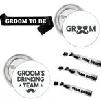 Vrijgezellenfeest set 24-delig, Zwart, Nieuw, Ophalen of Verzenden, Accessoires