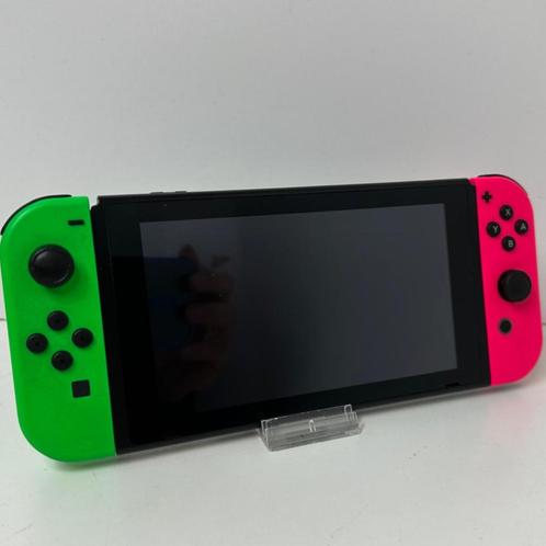Nintendo Switch 2019 Groen/Roze 32Gb | Gebruikt, Spelcomputers en Games, Spelcomputers | Nintendo Switch, Gebruikt