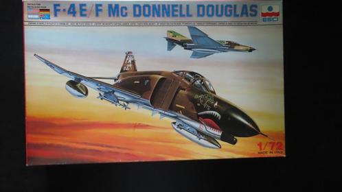 F-4E/F Phantom II Esci 1/72, Hobby en Vrije tijd, Modelbouw | Vliegtuigen en Helikopters, Zo goed als nieuw, Vliegtuig, 1:72 tot 1:144