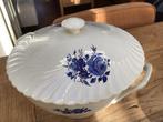 Luneville Soepterrine met Blauwe Bloemen, Ophalen of Verzenden