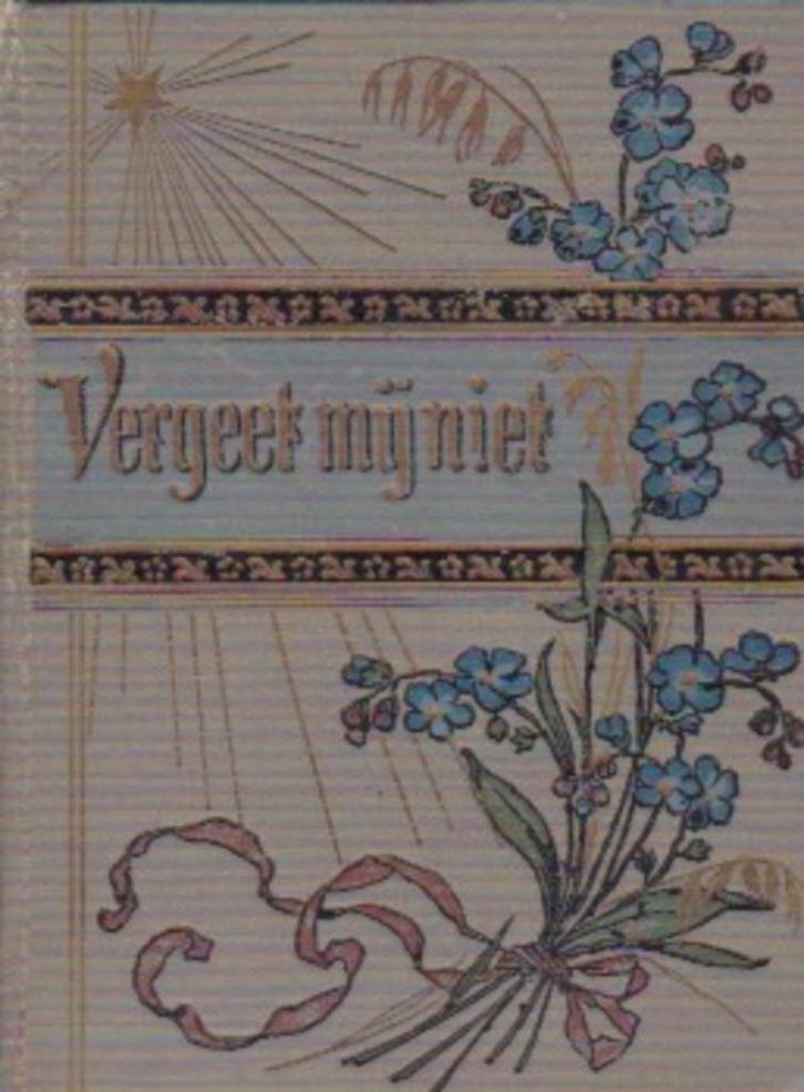 Bredée - Vergeet mij niet - Christelijk Verjaardagalbum, Antiek en Kunst, Antiek | Boeken en Bijbels, Ophalen of Verzenden