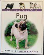 Living with a pug boek mops mopshond engels hond honden pup, Ophalen of Verzenden, Zo goed als nieuw, Honden