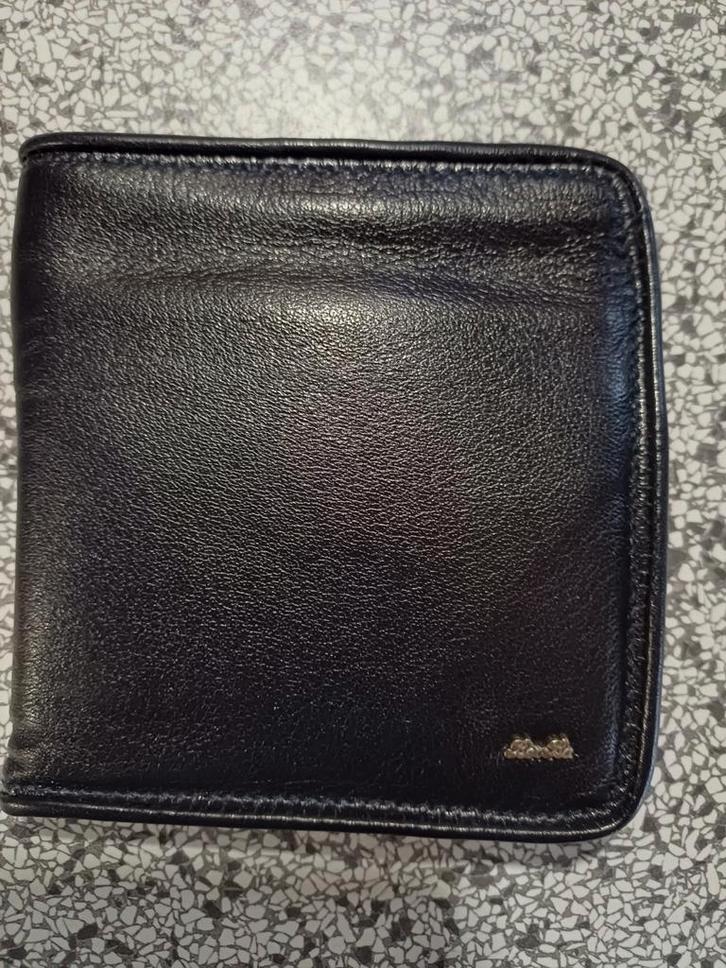 Berba heren portemonnee, zwart. Nieuw!, Sieraden, Tassen en Uiterlijk, Portemonnees, Nieuw, Overige merken, Zwart, Leer, Ophalen of Verzenden