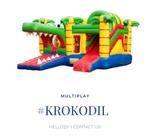 SPINGKUSSEN MULTIPLAY KROKODIL TE HUUR/VERHUUR/HUREN!, Ophalen, Nieuw, Overige